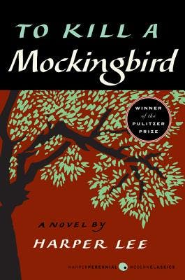 book cover for To Kill a Mockingbird