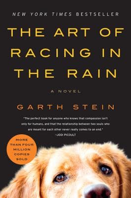 book cover for The Art of Racing in the Rain