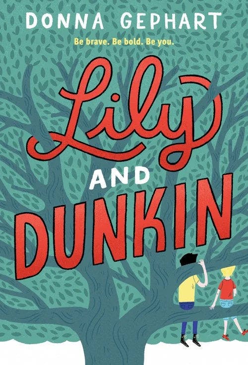 book cover for Lily and Dunkin