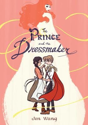 book cover for The Prince and the Dressmaker