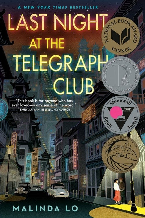 book cover for Last Night at the Telegraph Club