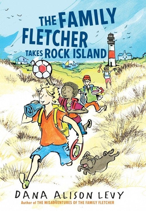 book cover for The Family Fletcher Takes Rock Island