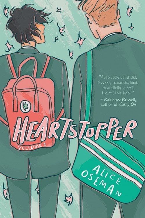 book cover for Heartstopper #1: A Graphic Novel: Volume 1